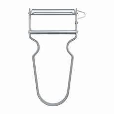 REX 스트레이트 블레이드 금속 과일 채소 필러, 1개