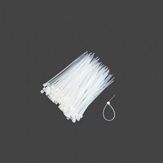 [Yzin_G] kimspp 케이블타이 4x120mm (약100개) 타이밴드 전선 배선정리[인기상품], 1개