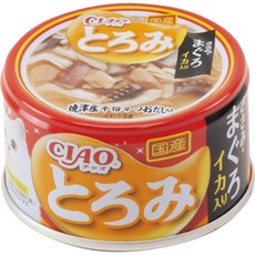 CIAO 多樂米貓罐, 24個, 80g, 雞肉+鮪魚+魷魚 A-53