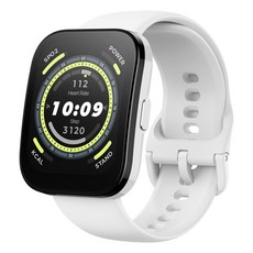 Amazfit Bip 5 스마트 워치 46mm GPS 아마존 알렉사 내장 블루투스 통화 10일 배터리 심박수 및 VO2 맥스 수면 건강 모니터링 AI 피트니스 트래, 없음, 없음, Cream White