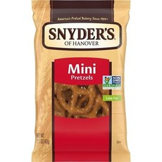 Snyders of Hanover Mini Pretzel 1.5 Ounce -- 60 per case., 1개, 42g