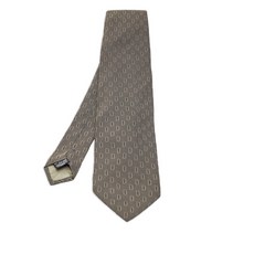 조르지오 아르마니 중고 기하학 패턴 넥타이