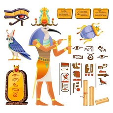 TS-EG 埃及風格蝶谷巴特餐巾紙，藝術拼貼專用紙，提升生活美學質感, 1個, 22.5x22.5