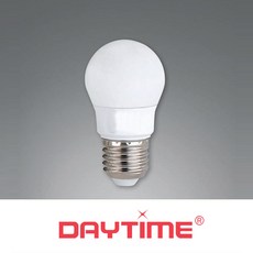 데이타임 LED자동 점멸구 2W G45 E26 220V, 전구색(3000K)노란빛, 1개