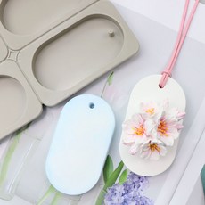 실리콘몰드 민무늬 그리드 6구 왁스타블렛 비누 레진 석고방향제재료 석고몰드, 1개, DS_03_61 몰드_그리드 6구