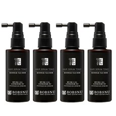 서울대 밥스누 약콩모 헤어토닉 두피케어 각질완화 두피열 비듬 트러블 두피스케일링, 60ml, 4개