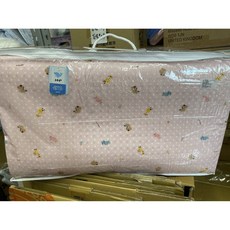 HNP 嬰兒乳膠床墊 遊戲床款 嬰兒床兒童床適用 長105寬75厚2.5公分 多尺寸選擇, 1個, 長105*寬75*厚2.5（遊戲床款）,粉色（圖案隨機）