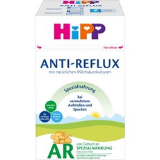 힙분유 특수분유 안티-리플럭스 역류방지 Hipp Special anti-reflux food, 600g, 1개