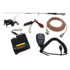 25W迷你雙頻車機 KT8900 (頂級套餐組), 高級套餐