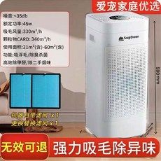 공기청정기 냄새 탈취기 당구장흡연실 필터1종, F. 애완 동물 모발 흡수  멸균 정화기  u