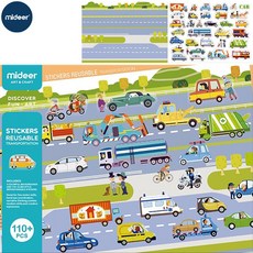 mideer 學習貼紙 KMD1016, 混色