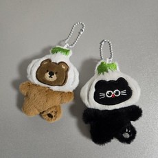 마늘 동물 인형 고양이 백참 먹고사람됨 전생 가방고리 열쇠고리 단군신화