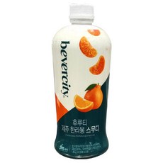 베버시티 후루티 한라봉 스무디 1.8kg 카페 음료 액상 농축액 제조음료용시럽 스무디재료 에이드재료 dew+522od