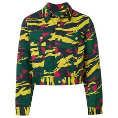 장 폴 고티에 중고 하트 카무플라주 크롭 재킷