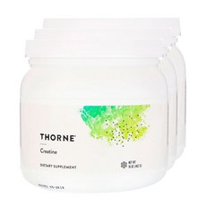 THORNE RESEARCH Creatine 肌酸, 3個, 462g