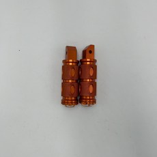 偉倫精品零件 DTAR 野狼-後 腳踏桿 腳踏板 橘色 特價出清, 1個