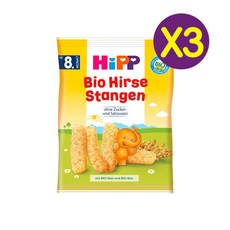 힙 좁쌀 반달과자 30g (생후 8개월~)_(EXP 6개월 이상) X3개