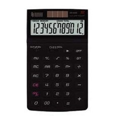 HJ 누리안 정품 탁상용 책상용 휴대용 계산기 12자리 전자계산기 NR-805 블랙