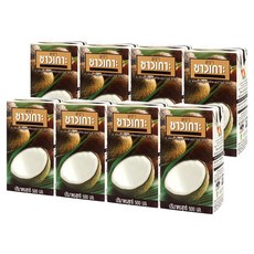 차오코 코코넛밀크 500ml, 8개