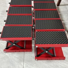 機車 升降臺 千斤頂 維修升降架, 紅色帶扳手