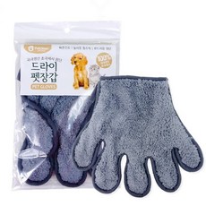 반려동물 목욕 후 물기 제거 극세사 장갑 1p 색상랜덤 빠른 건조 털 관리, 1개, 상세페이지 참조