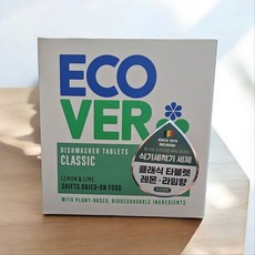 에코버 클래식 식기세척기세제 500g (25입) 레몬&라임향, 1개