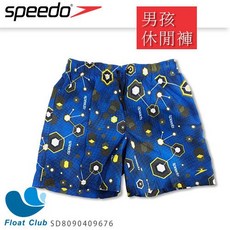 Speedo 男孩 休閒海灘褲 15吋 Leisure
