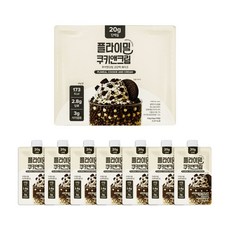 플라이밀 단백질 쉐이크 파우치 쿠키앤크림맛, 45g, 7개