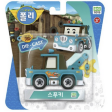 로보카폴리 다이캐스트 완구 스푸키, 혼합색상, 1개