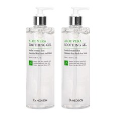 닥터헤디슨 알로에 베라 수딩 젤, 2개, 500ml