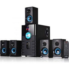 무료 사운드 BFS-500 5.1 채널 서라운드 블루투스 스피커 시스템- 블루beFree Sound, 무료 사운드 BFS-500 5.1 채널 서라운드 블루투