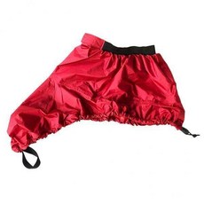 shangren 2xUniversal 조정 가능한 카약 카누 보트 조종석 스프레이 스커트 데크 커버 L 레드, 설명, 1개