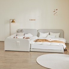 [침대 특가전] 파로마 아다지오 보드레더 패밀리 침대 기본형 SSQ 인디파워독립매트, 패밀리기본 SSQ 아이보리