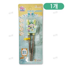 새콤달콤 캐치티니핑 포실핑 양손 교정젓가락, 민트, 1개