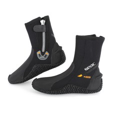 쎄악섭 SEACSUB 베이직HD 5mm 스킨스쿠버 프리다이빙 해루질 부츠 잠수신발, 280, 검정