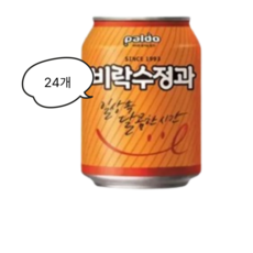 팔도 비락수정과, 238ml, 24개