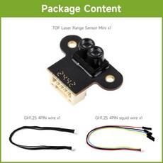 Waveshare TOF비행시간 레이저 거리 센서C UART I2C IO 통신 지원 장거리, 01 China Mainland, 01 50m