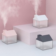 미니 가습기 충전식 휴대용 조용한 무선 가습기 사무실 조명 침실 인테리어 무드등 차량용 예쁜, 상세페이지 참조, OP  화이트(유선가습기)
