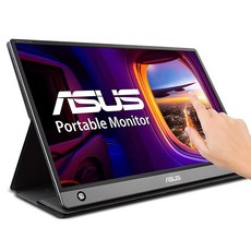 에이수스 FHD ZenScreen Touch USB & HDMI 휴대용 터치모니터, 39.6cm, MB16AMT