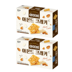 [모이다] 바삭하고 고소한 아이비 아몬드크래커, 2개