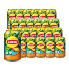 립톤 아이스티 복숭아맛 제로 355ml 24개