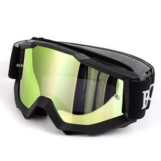 APEBAZY 남성용 빈티지 오토바이 고글 - 오프로드 사이클링 스키 스포츠 ATV 비포장 자전거 레이싱 안경, #1 블랙 프레임+그린 렌즈-378