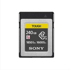 소니 CEB-G240T CFexpress Type B 메모리 카드, 1개, 240GB