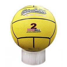 鐵人 RD70 躲避球 (2號) (附球針及球網) - 耐磨材質 標準尺寸 色彩鮮明, 1個