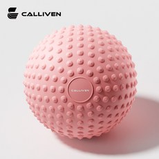 CALLIVEN 凸點瑜珈球 盆底肌按摩球, 少女粉 - 凸點球