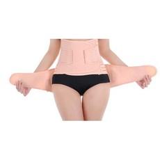산전 산후에 World Bridge 머터니티 벨트 2종 세트 배 보정 골반 벨트 산후 보호대 (M)