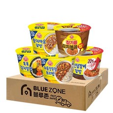 오뚜기 컵밥 5종(참치마요+강된장보리밥+참기름김치볶음밥+춘천닭갈비+톡톡김치알밥), 2세트