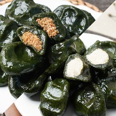 서천 한산 모시송편 깨 동부 제조 1.2kg 800g, 깨 1봉+동부 1봉