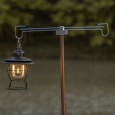 캠핑 랜턴 걸이 경량 접이식 알루미늄 캠핑 랜턴 스탠드 거치대 스탠드대 등걸이 장비 소품, 4단랜턴걸이