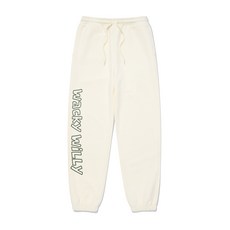 매장정품 와키윌리 WACKY WILLY 타이포 그래픽 스웻 팬츠 크림 MG2403PT15CM 498793